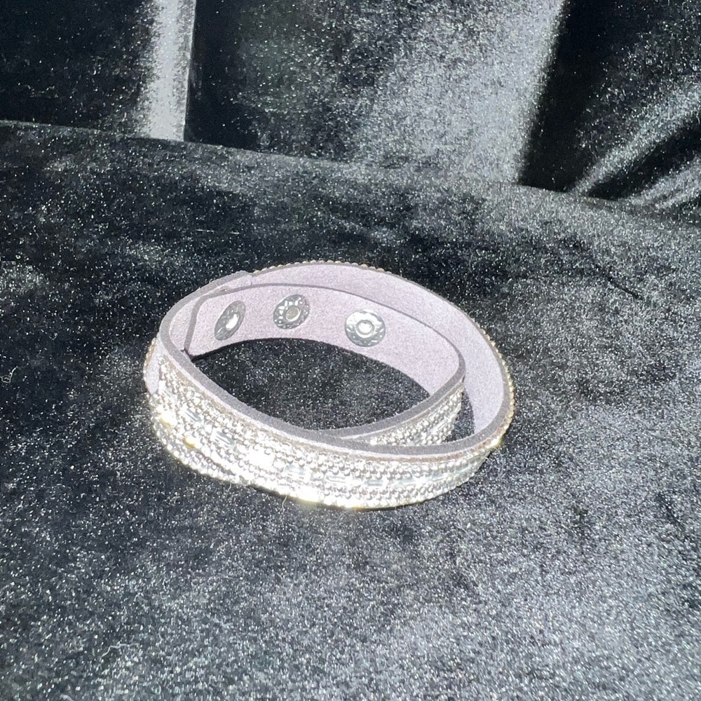 3/$15 Jewel Leather Wrap Bracelet